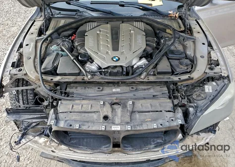 2009 BMW 750 Li из США, поврежденный, VIN WBAKB83579CY59314